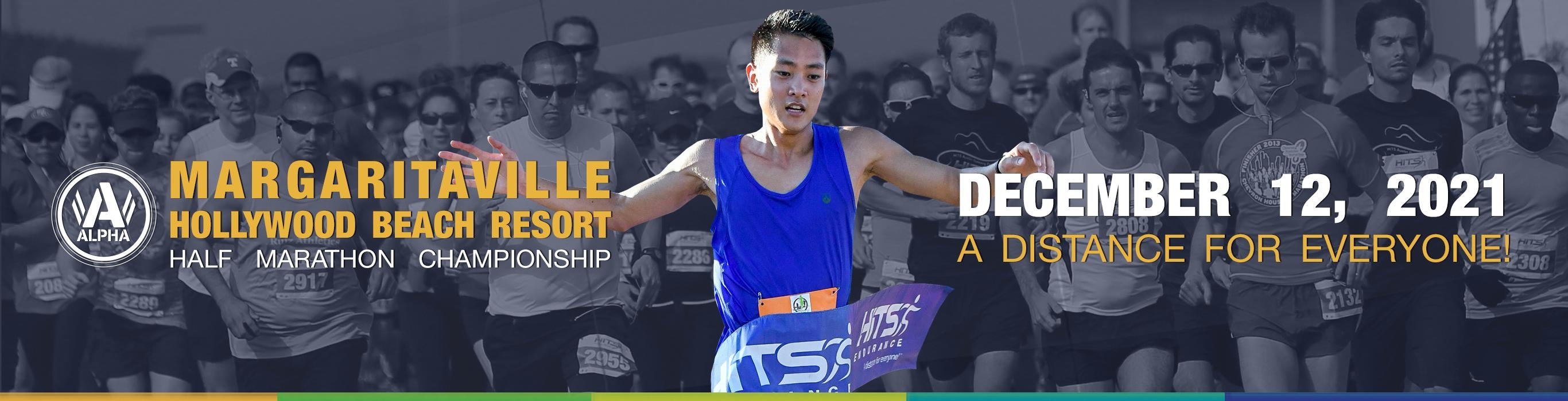 Margaritaville Hollywood Beach Resort Half Marathon Championship in