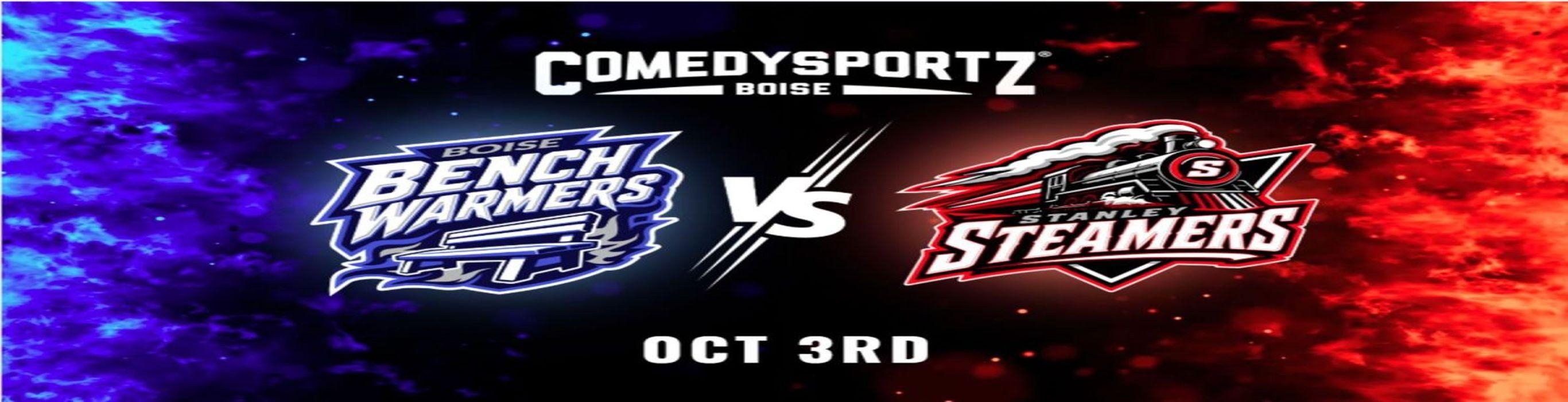 ComedySportz VS The Stanley STEAMERS - October 03, 2026 — Arts & culture in Boise, ID